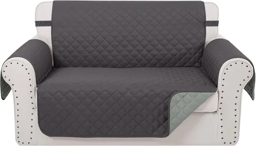 Miniatura 55 de Fundas para silla reclinable, reversible, funda de sofá para mascotas, protector de muebles para niños perezosos