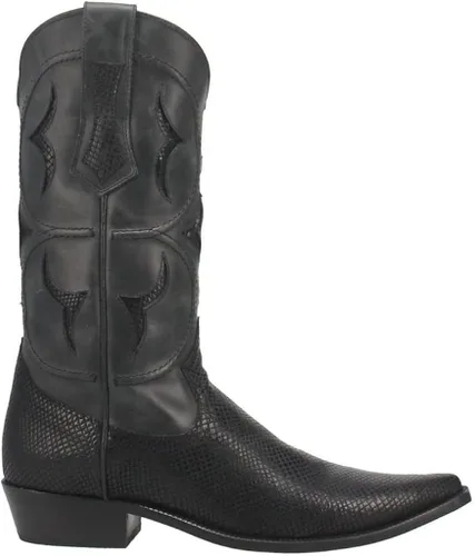 Miniatura 3 de Dingo Dodge City Western - Botas para hombre con punta corta - Di852 Negro
