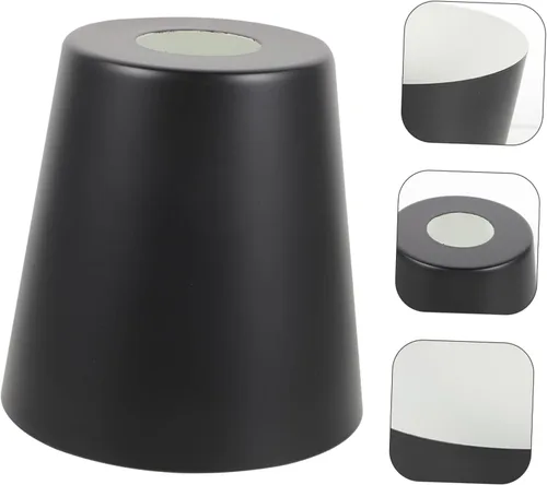 Miniatura 5 de OSALADI Lámpara colgante de techo forjado de repuesto para interiores, lámpara colgante para soporte, sombras, cubierta de hierro, mesa de arte