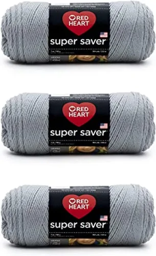 Miniatura 50 de Red Heart Hilo Super Saver, paquete de 3, estampado artístico, 3 unidades Estampado De Artista