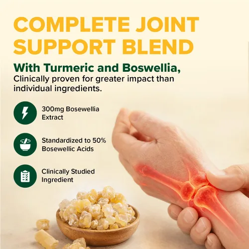 Miniatura 8 de VAHDAM, Suplemento de curcumina de cúrcuma de 2000 mg (500 mg de curcuminoides) con boswellia y piperina para una rápida absorción Apoya la salud