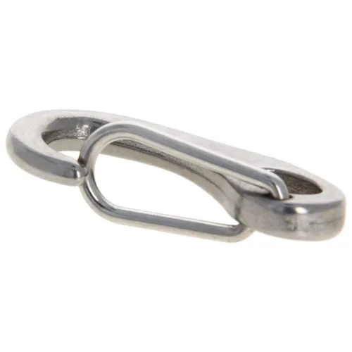 Miniatura 15 de MroMax Mosquetón a presión, acero inoxidable 304, clip de gancho a presión de 2.756 in/2.76 pulgadas de longitud, garra de langosta de grado marino
