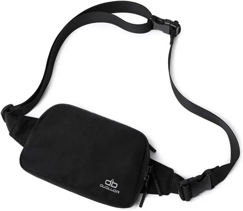 DUOLUDA Fashion Waist Packs Belt Bag,Fanny Pack Crossbody Bags with Strap Extender for Women Men,Waterproof Waist Bag for Casual Travel Running