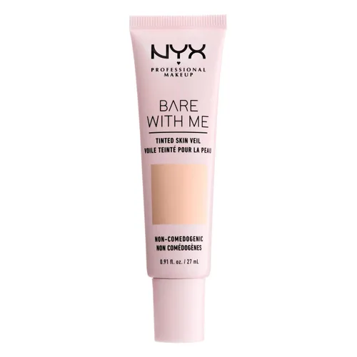 Miniatura 9 de NYX PROFESSIONAL MAKEUP Bare With Me - Velo de piel tintado, crema BB ligera, color canela y caoba Canela Caoba