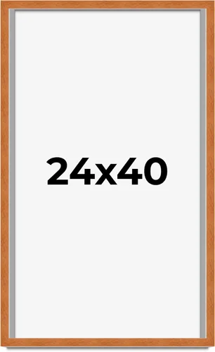 Miniatura 276 de Marco de 3 x 3 pulgadas, marco de madera maciza de nuez miel tradicional marrón Ancho de moldeo de 0.875 pulgadas Profundidad de conejo de 0.875