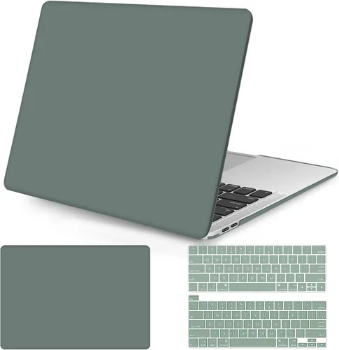 Miniatura 10 de Seorsok Compatible con MacBook Air de 13 pulgadas Case 2022 2021 2020 2019 2018 versión A1932 A2179 M1 A2337 Touch ID, carcasa rígida de plástico