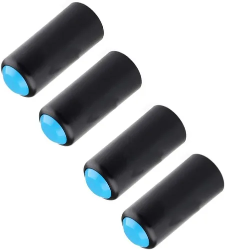 4 unids Micrófonos Cubierta de batería Mic Batería Tornillo en la cubierta de la manga portavasos para/4SLX24///PG58/ ()