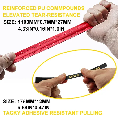 Miniatura 5 de Tennis Grip Tacky - Cinta de agarre para raqueta de tenis absorbente antideslizante para tenis, bádminton, pickleball mango de raqueta con bordes