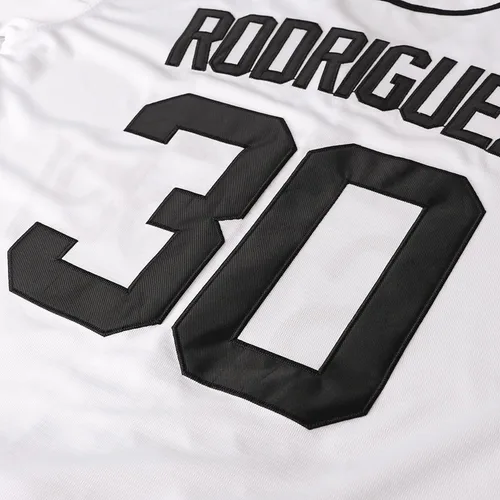 Miniatura 7 de The Sandlot Benny The Jet Rodriguez Michael Squints Palledorous Alan Yeah-Yeah McClennan Bel Air Jersey de Béisbol con Impresión 3D 30V-blanco