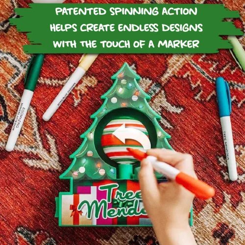 Miniatura 10 de Treemendous - Juego de decoración de adornos para árbol de Navidad y paquete de 6 adornos combinados - Actividad de artesanías y manualidades
