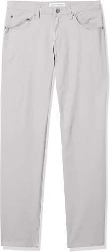 Miniatura 6 de Tienda Essentials Pantalón de sarga elástico de 5 bolsillos para hombre