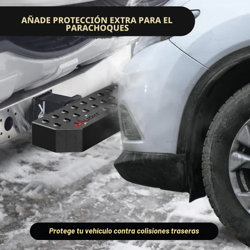 Miniatura 4 de Nilight Escalón de Enganche con Receptor de Enganche de 2" Protector de Parachoques Trasero de 11.9 Pulgadas con Clip de Pasador de Enganche de 5/8
