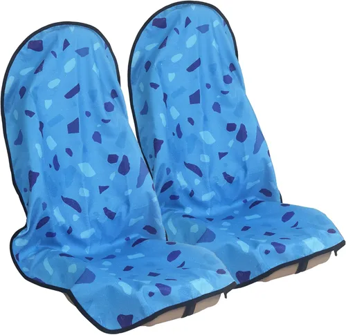 Miniatura 28 de Funda protectora de asiento de automóvil, para asientos delanteros, para entrenamiento de gimnasio, correr, nadar, playa y senderismo, impermeable