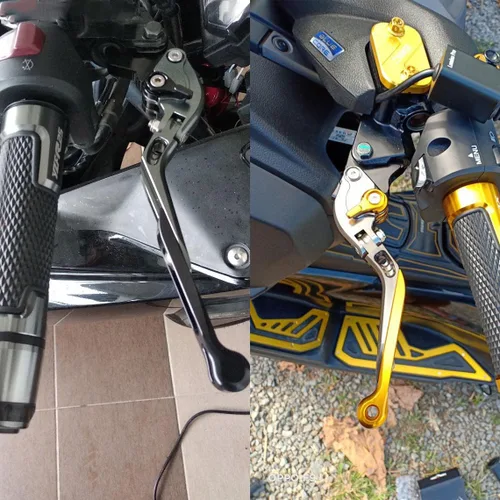 Miniatura 6 de ESPEEDMTC para KTM 390 Adventure ADV 2020-2023 modificado CNC aleación de aluminio longitud ajustable plegable freno palanca de embrague accesorios