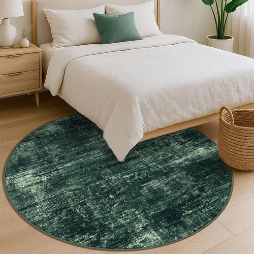 Miniatura 882 de IOHOUZE Alfombra abstracta lavable de 3 x 12 pies para pasillos, antideslizante para cocina, camino de entrada de lana sintética para interiores