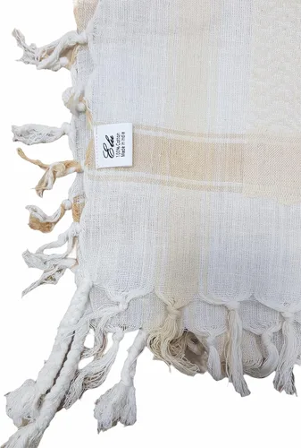 Miniatura 23 de Elu Bufanda Shemagh para hombre - Mujer/100% algodón militar Shemagh Keffiyeh Bufanda Arafat Tactical Desert Rave Bandana para la cabeza