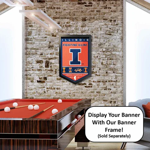 Miniatura 5 de Banderín de Illinois Fighting Illini Heritage History
