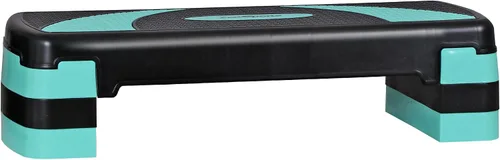 Miniatura 12 de ZENY Plataforma aeróbica de 31 pulgadas, escalón de entrenamiento ajustable con elevadores estables, escaladores de pie para ejercicio en casa