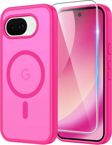 Miniatura 650 de FNTCASE Funda para iPhone 13 Pro-Max: Fundas magnéticas transparentes compatibles con Magsafe Slim anti amarillamiento protección contra caídas