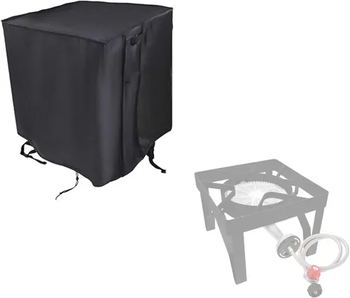 Miniatura 18 de Cubierta de Estufa de Propano para Quemador Individual de Propano GasOne de 10.4", Cubierta de Estufa de Gas Portátil Impermeable Cubierta
