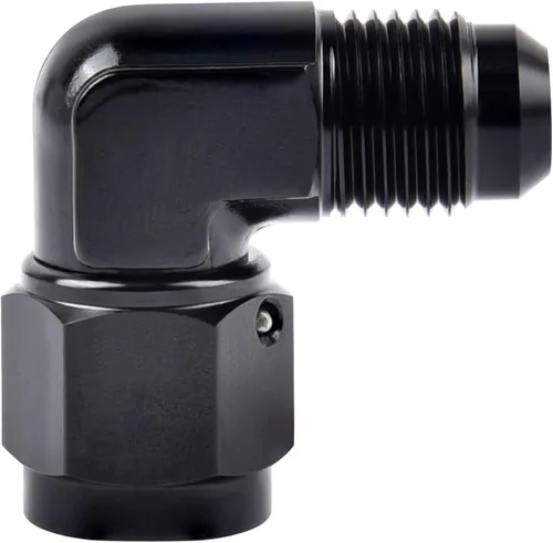 Miniatura 8 de EVIL ENERGY 3AN Hembra a 3AN Macho Adaptador de Conexión Giratoria de Rápida Montaje en Aluminio Negro