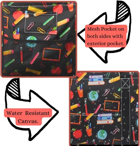 Miniatura 407 de NGIL Bolsa de comestibles reutilizable extra grande plegable de gran tamaño para comestibles, almacenamiento, picnic, playa, Bronco-negro occidental