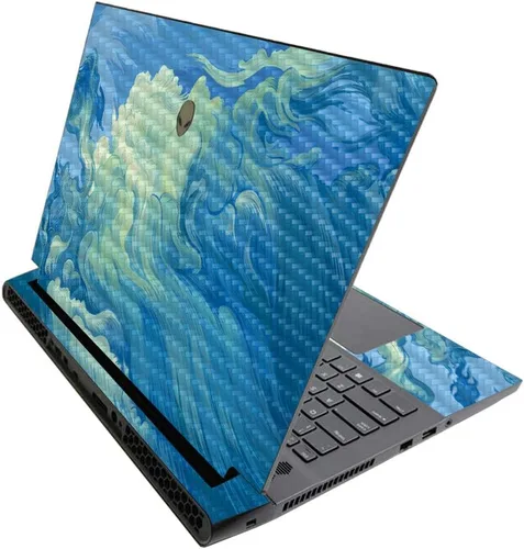 Miniatura 419 de MightySkins - Skin brillante con purpurina para Alienware M17 R3 (2020) y M17 R4 (2021) - Diversión de los años 90 Acabado duradero con purpurina
