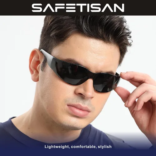 Miniatura 7 de Gafas de seguridad teñidas a granel, paquete de 24, gafas de seguridad protectoras con sombra, gafas de sol de protección UV, lentes de humo oscuro
