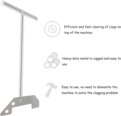 Miniatura 3 de Llave de eliminación de basura compatible con trituradores de basura M-oen, llave de desatascamiento para desechos King/InSinkErator WRN-00