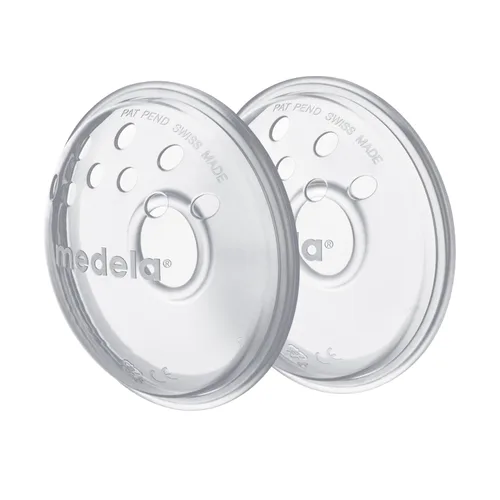 Medela SoftShells - Conchas de pecho para pezones planos o invertidos, conchas discretas para tu cuerpo único, flexibles y fáciles de llevar,
