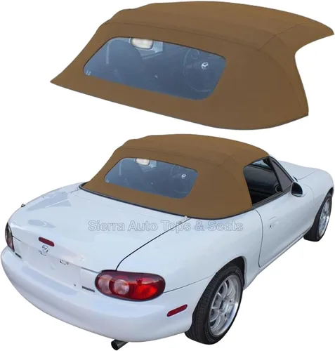 Miniatura 9 de Sierra Auto Tops & Seats Capota Convertible para Mazda Miata MX5 1990-2005 - Negro, Vinilo Cabrio - Reemplazo de Capota Convertible con Ventana