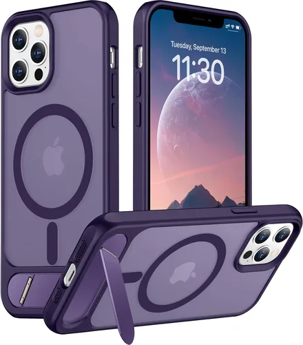 Miniatura 272 de Funda para iPhone 11 con compatibilidad magnética, [Soporte invisible incorporado][Compatible con MagSafe]