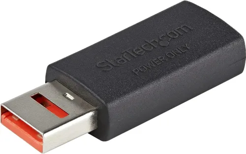 Miniatura 6 de Startech USBSCHAU1M - Cable de carga segura de 3 pies USB-A a Micro USB, bloqueador de datos, color negro