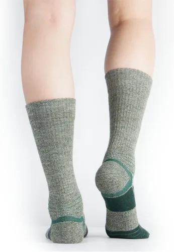 Miniatura 4 de ja vie JAVIE 68% lana merino rendimiento transpirable hasta la rodilla calcetines para mujeres y hombres