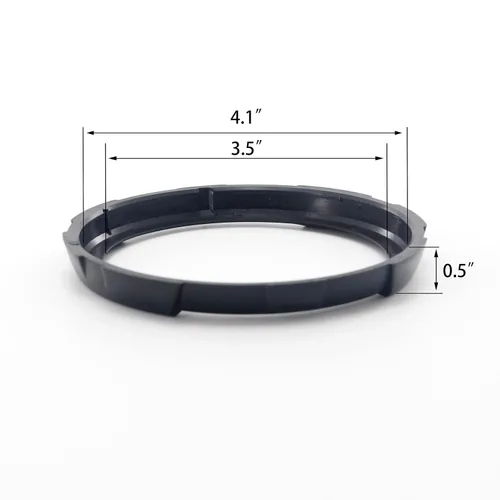 Miniatura 4 de Cubierta del velocímetro negro bisel del velocímetro compatible con accesorios Polaris RZR 1000 900 (1 unidad)