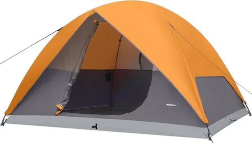 Miniatura 9 de Amazon Basics Tienda de Campaña, Diseño de Domo para 3 Estaciones con Sobretecho