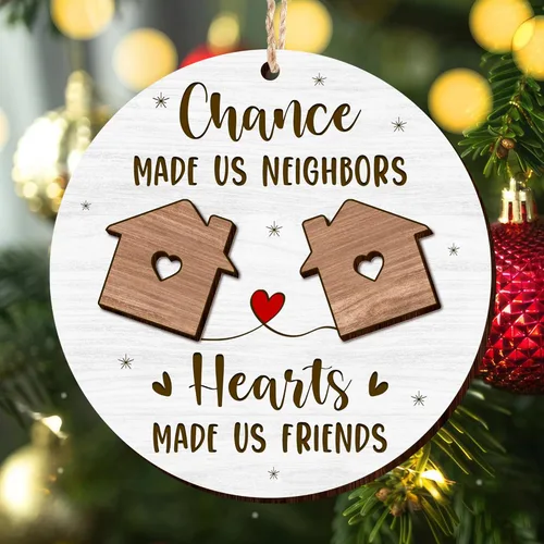 Miniatura 13 de TEEZWONDER Regalos de Navidad de Amistad para Mujeres y Hombres - Adornos de Sol de Navidad 2025 - Regalos de Vida Natural para Amigas, Adorno