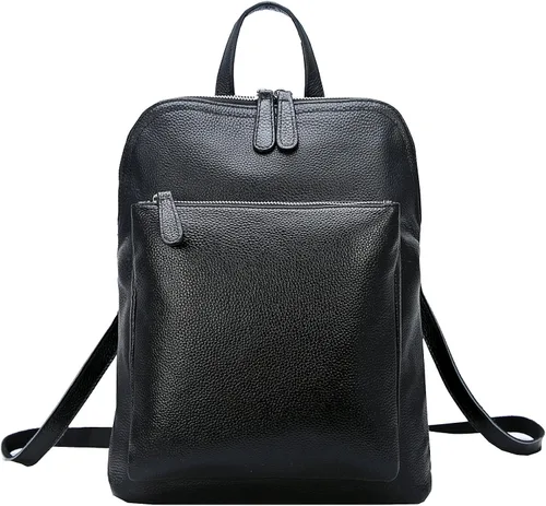 Miniatura 2 de Heshe Mochila de piel vintage casual para mujer para damas y niñas