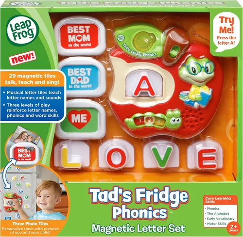 Miniatura 6 de LeapFrog Tad's Fridge Phonics - Juego de letras magnéticas