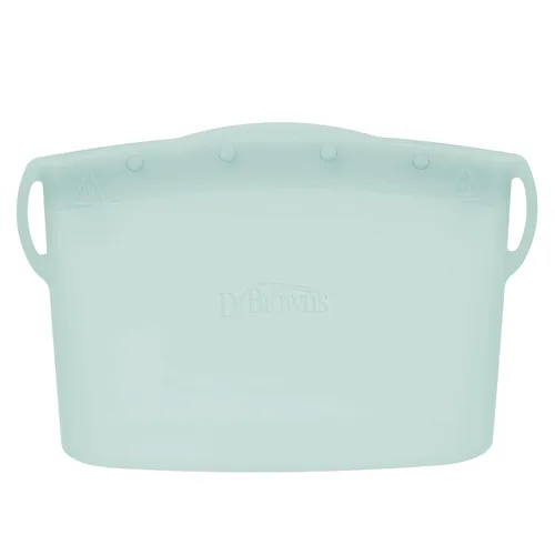 Miniatura 9 de Bolsa de esterilización de microondas a vapor Dr. Brown's para biberones, piezas de bomba de pecho y otros accesorios para niños, 100% silicona