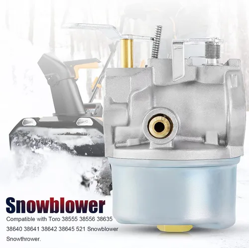 Miniatura 4 de Carburador QAZAKY Compatible con soplador de nieve Toro Power Max 6000 824 826 828 1028 LE LXE XL 38555 38556 38635 38640 38641 38642 38645 521