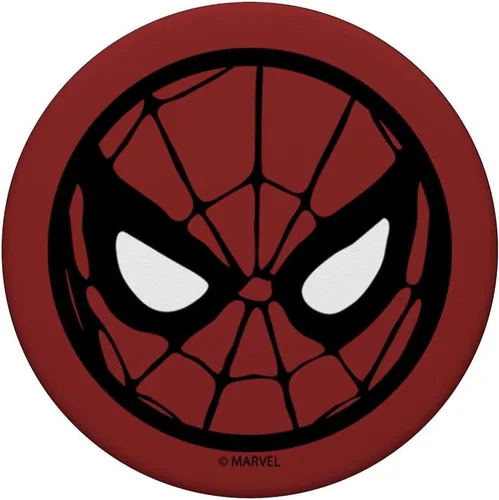 Miniatura 3 de Marvel Spider-Man - Máscara circular para niños, PopSockets Adhesivo PopGrip