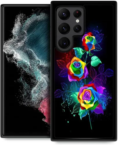 Miniatura 11 de Funda compatible con Samsung Galaxy S22 Ultra, funda delgada y suave a prueba de golpes, funda protectora de poliuretano termoplástico para mujeres