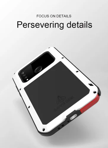 Miniatura 6 de Funda para Huawei P30 Lite, Armor Tank Aluminio Metal Gorilla Glass a prueba de golpes Militar resistente Funda protectora rígida para Huawei P30