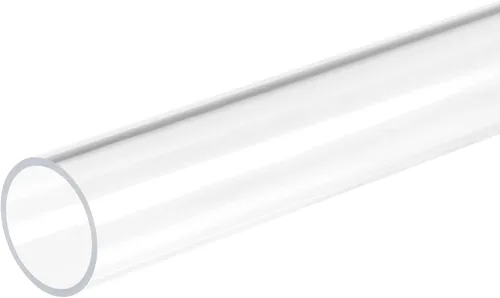 Miniatura 52 de MECCANIXITY Tubo acrílico rígido redondo tubo transparente 0.236 in ID 0.315 in OD 12.008 in longitud para lámparas y linternas, sistema