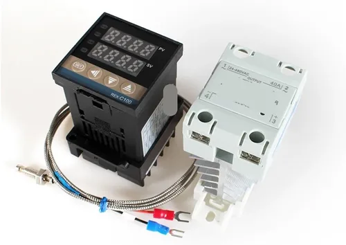Miniatura 8 de REX-C100 PID Temperature Controller 220v 400 Degree Digital Thermostat Output 40A SSR K Type Thermocouple