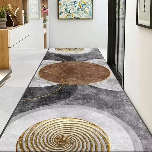 Miniatura 3 de Alfombra larga para pasillo, entrada, sala de estar, cocina, dormitorio, alfombra de pasillo de 3.3 ft/4.9 ft/6.6 ft/8.2 ft/11.5 ft/14.8 ft/16.4