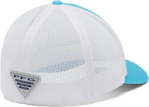 Miniatura 556 de Columbia - Gorra de malla con bandera con árboles unisex para adultos, corona alta