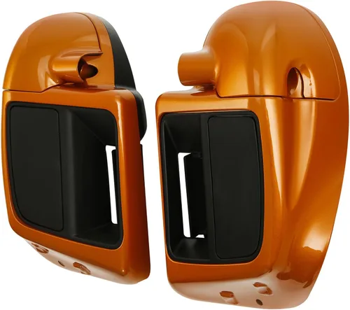 Miniatura 7 de HR3 Bajadores de carenado refrigerados por aire de whisky ámbar a juego compatibles con Street Glide FLHX 2014 y Road Glide FLTRX 2016
