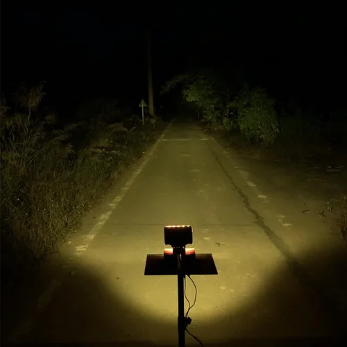 Miniatura 4 de Lightronic Luz antiniebla LED rectangular todoterreno de 4 x 6 pulgadas para Jeep, camión y tractor, ámbar de 3000 K, haz combinado de inundación